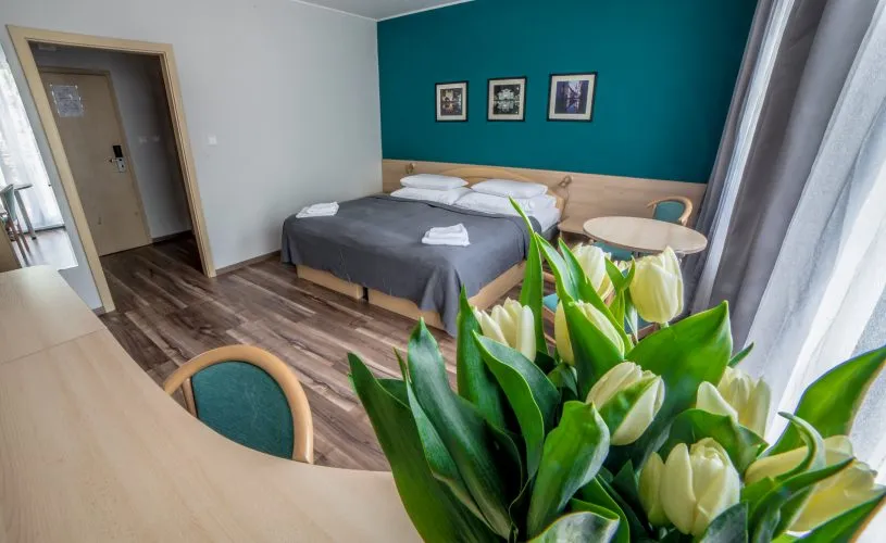 Dvojlôžková izba s manželskou posteľou, Hotel TeleDom Košice